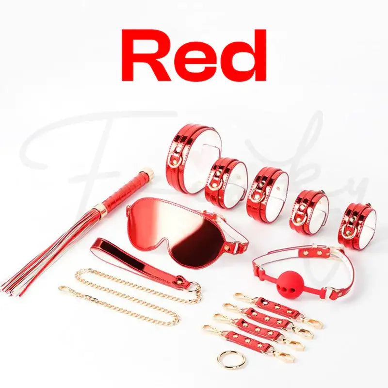Twilight Bind - 8 Pcs BDSM Kit - Frisky Business Adult Sex Toys Shop