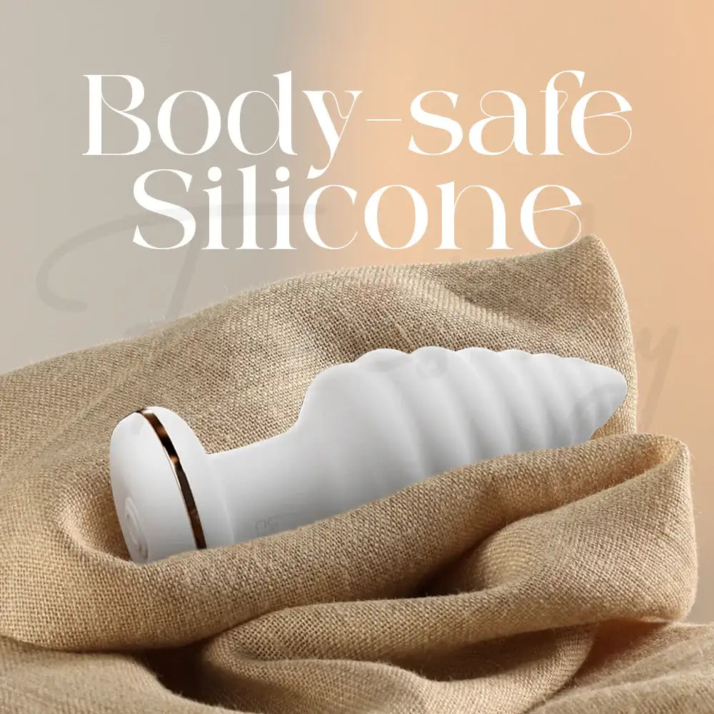 Unicorn Twist - Spiral Butt Plug Vibrator with APP Control - Frisky Business Adult Sex Toys Shop
