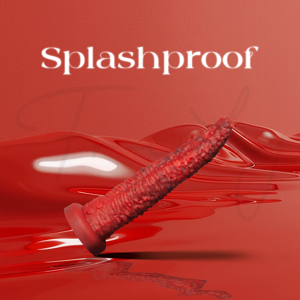 UntamedTease - Beast Tongue Thrusting Dildo Remote Control Vibrator