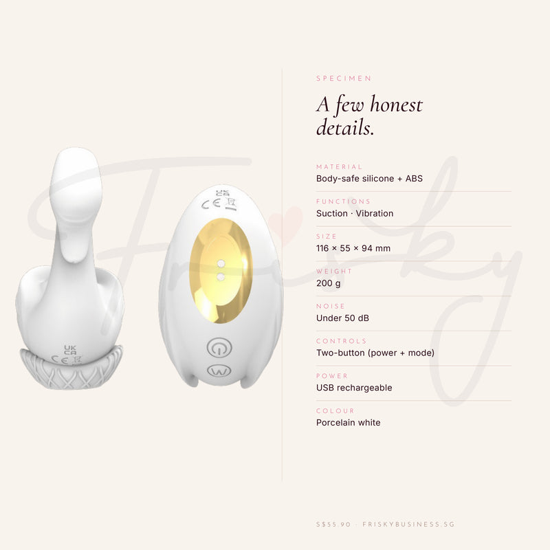 Swan Kiss Suction & Vibration Massager