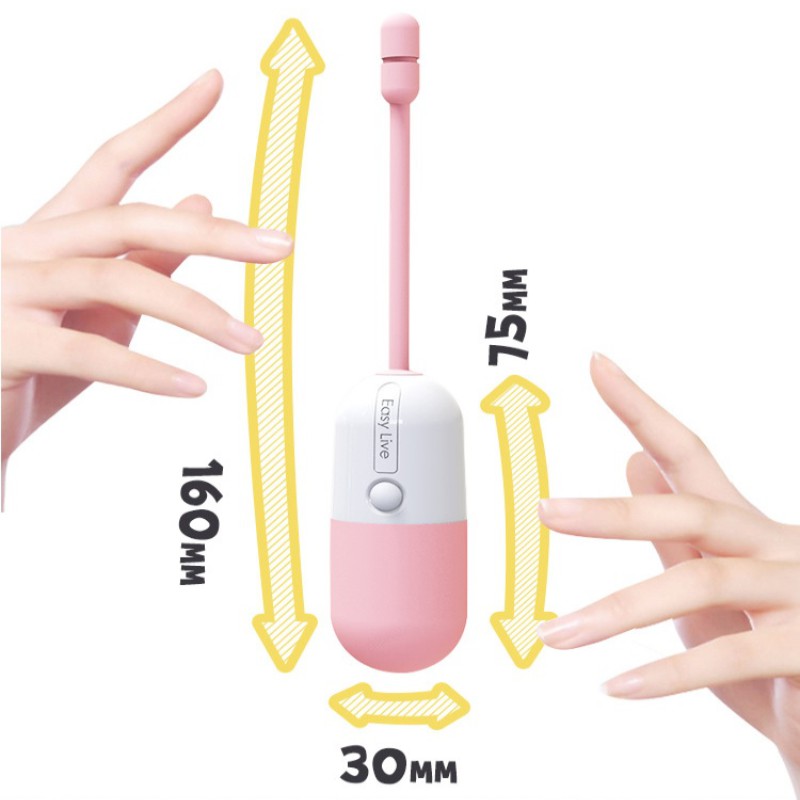 YO Vibrating Egg Wireless 9 strong Modes G-Spot Clitoris Stimulation