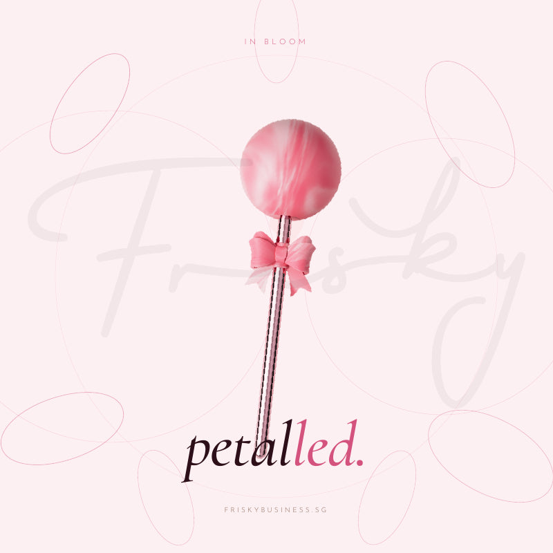 Ribbon Lollipop Wand Vibrator
