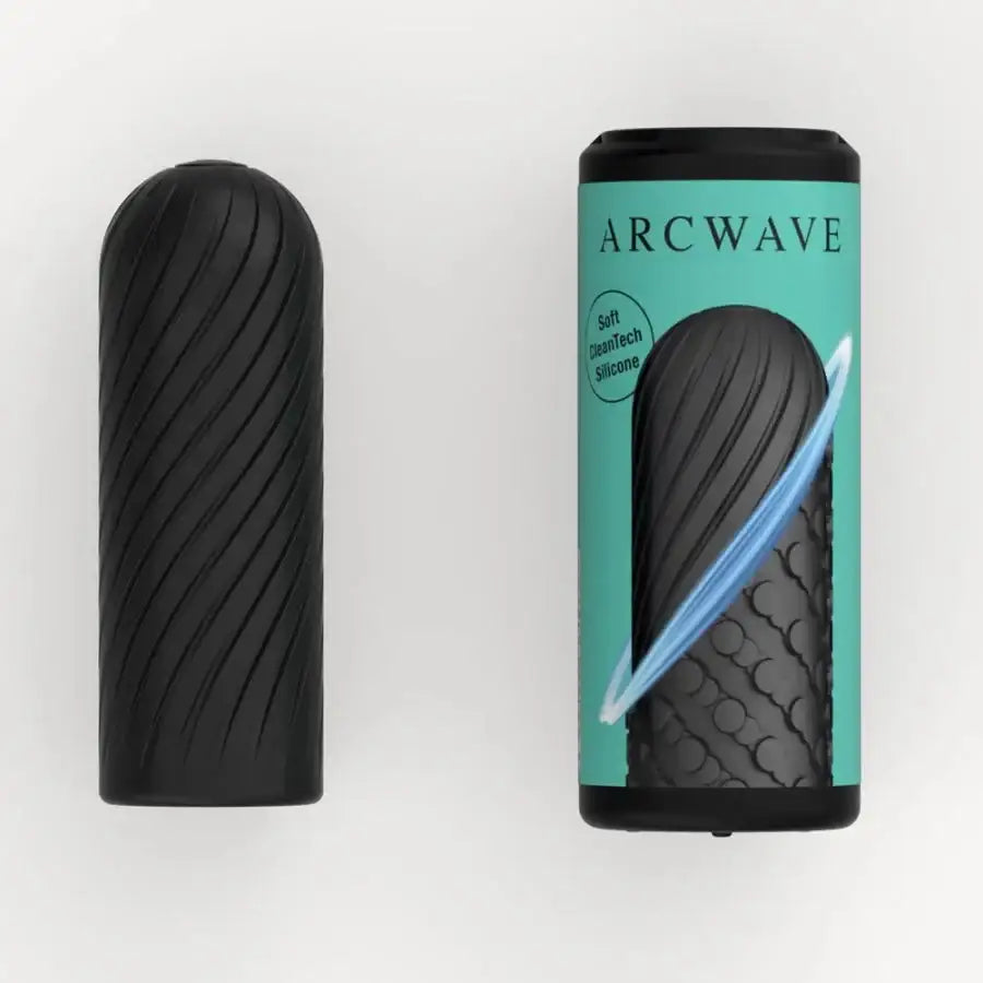 Arcwave Ghost Double Sided Pocket Masturbator - Black - Frisky Business Adult Sex Toys Shop