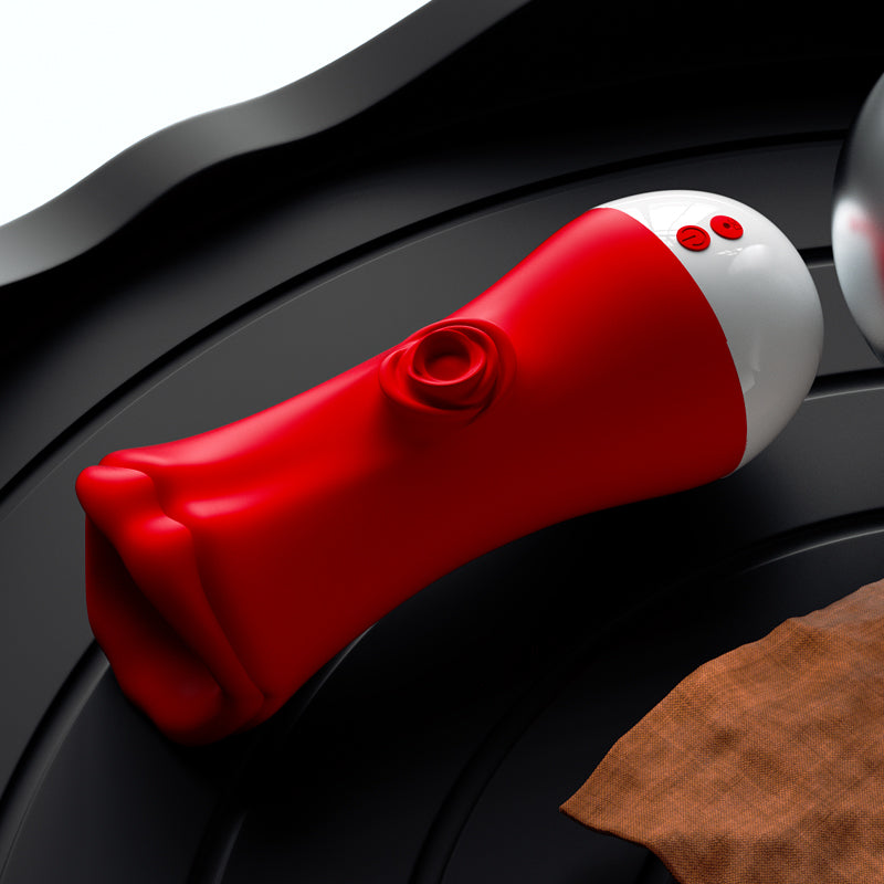 Tempting Kiss - Lip-Shaped Auto Suction Masturbator
