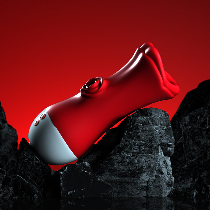 Tempting Kiss - Lip-Shaped Auto Suction Masturbator