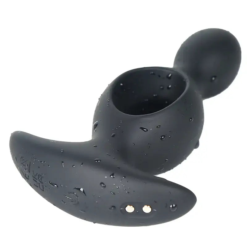 Wiggly Curve - Gourd-Shaped Vibrating Anal Plug with Remote Control - Frisky Business Adult Sex Toys Shop