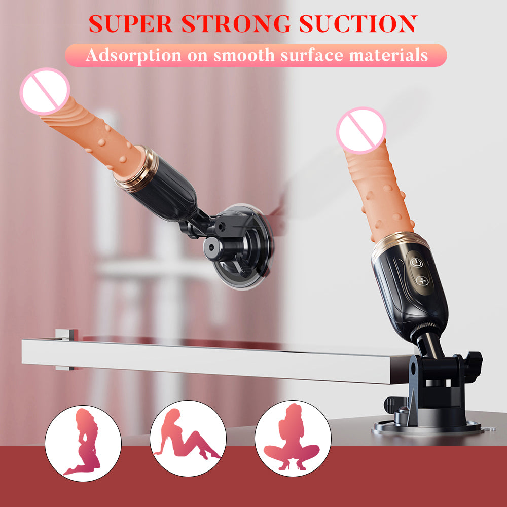 Pure Madness - Remote Control Thrusting Sex Machine with Suction Cup