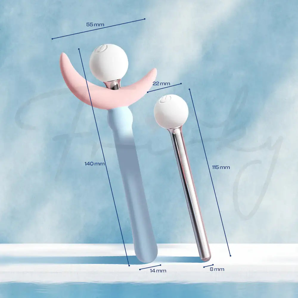Moon Whisper – Fairy Wand With Detachable Orgasm Pen Vibrator - Frisky Business Adult Sex Toys Shop