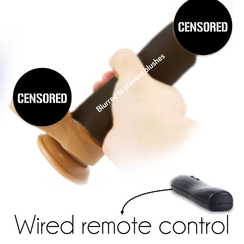Royal Ares Realistic Suction Cup Vibrating Dildo