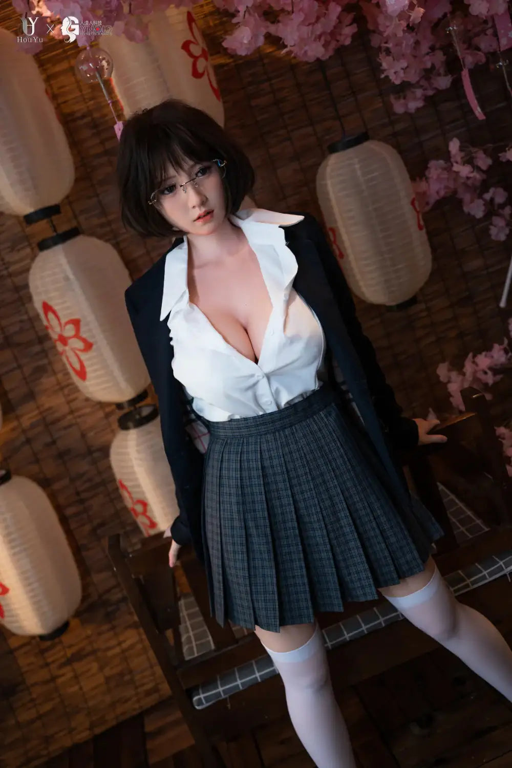 Gynoid Doll x HouYu 150 cm Silicone - Elle - Frisky Business Adult Sex Toys Shop