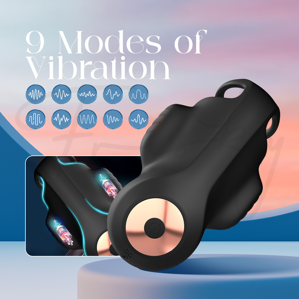 Astral Drive highlighting 9 vibration modes for customizable training and pleasure.
