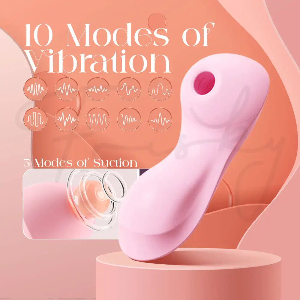 Mystic Pulse – APP Control Wearable Suction Vibrator With Casing - Frisky Business Adult Sex Toys Shop