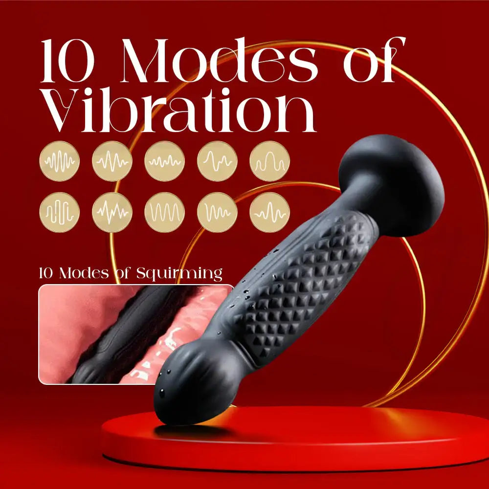 Squiggle Mate – Squirming Prostate Massager with Remote Control - Frisky Business Adult Sex Toys Shop