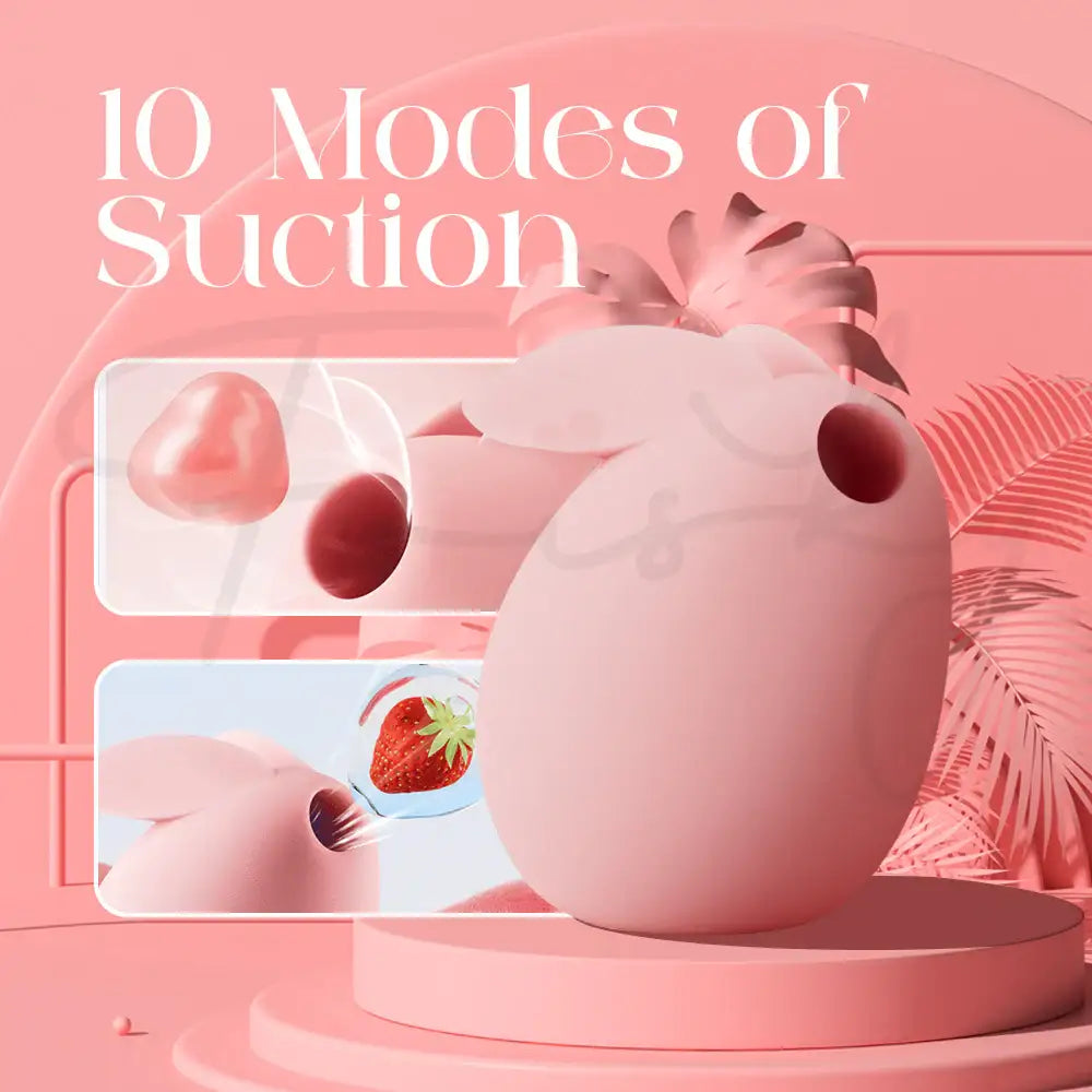 Bunny Puff – Rabbit Suction Vibrator - Frisky Business Adult Sex Toys Shop