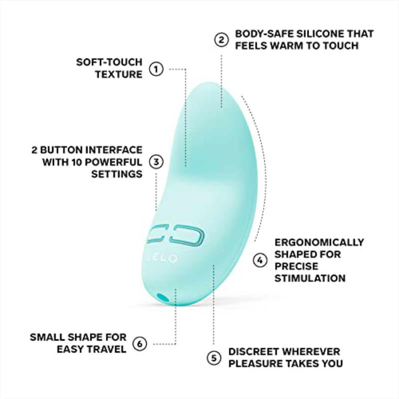 LELO - Lily 3 Mini Vibrating Personal Massager - Polar Green