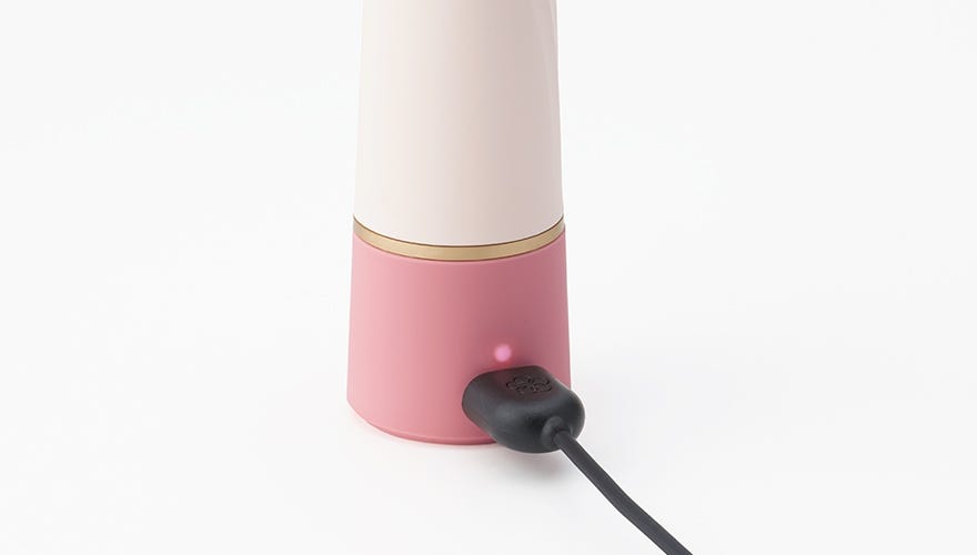 Iroha - Rin + Hisui/Momosango Mini Wand Vibrator (Milk Green)