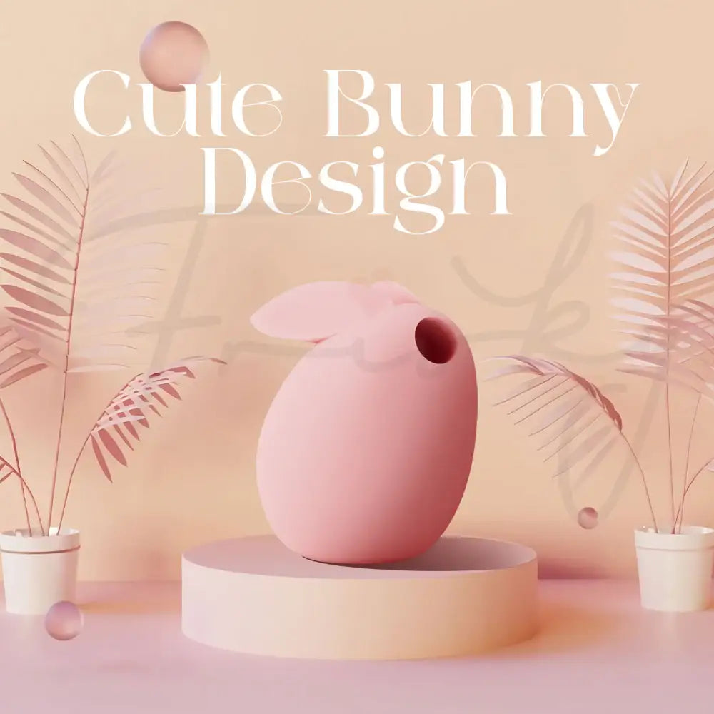 Bunny Puff – Rabbit Suction Vibrator - Frisky Business Adult Sex Toys Shop