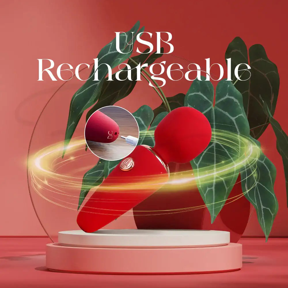 Ruby Veil – Mini AV Vibrator - Frisky Business Adult Sex Toys Shop