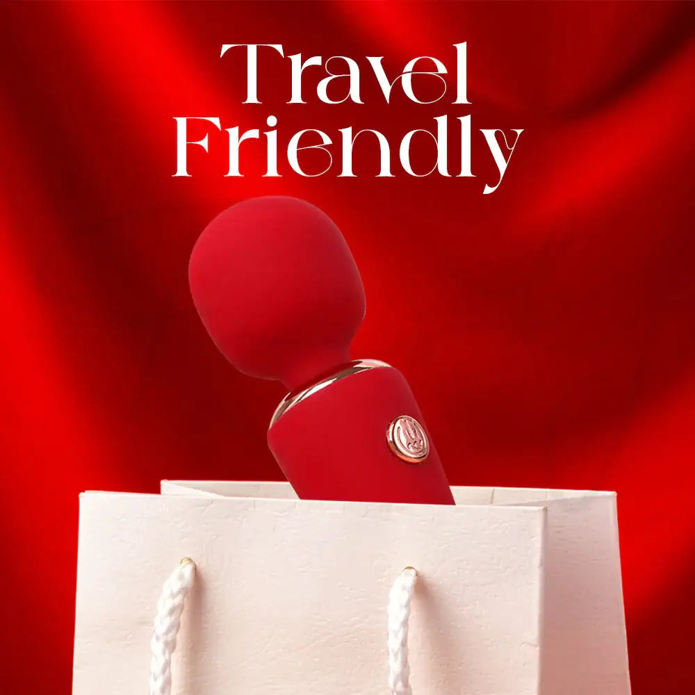 Ruby Veil – Mini AV Vibrator - Frisky Business Adult Sex Toys Shop