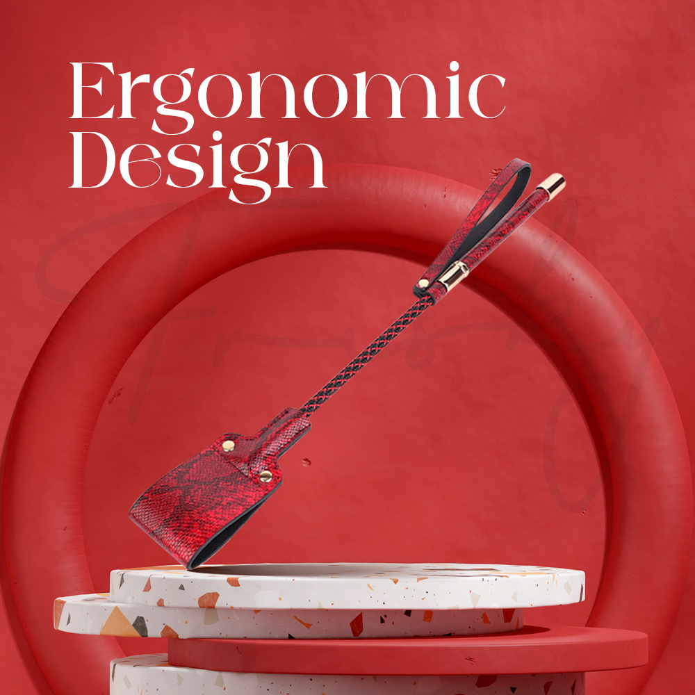 Crimson Mark – BDSM PU Leather Whip