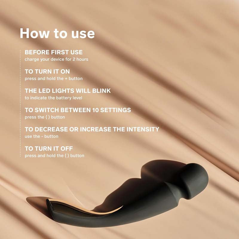 LELO - Tongkat Pintar 2 - Besar - Hitam 