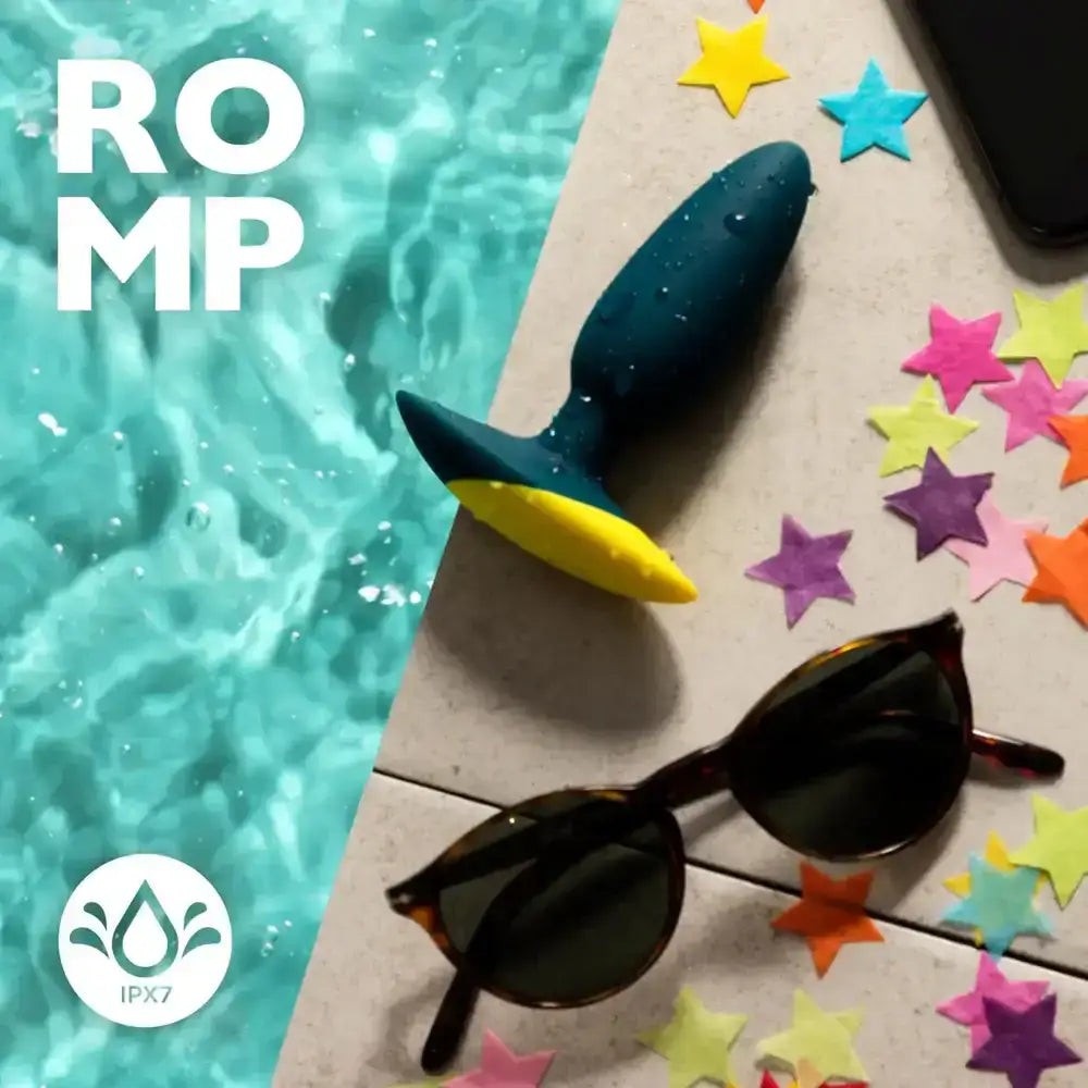 ROMP Bass Vibrating Anal Plug travel-friendly compact size discreet carry Singapore
