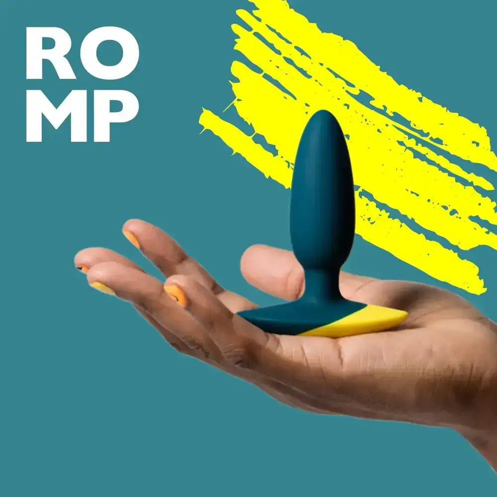 ROMP Bass Vibrating Anal Plug app controlled adjustable vibration settings Singapore