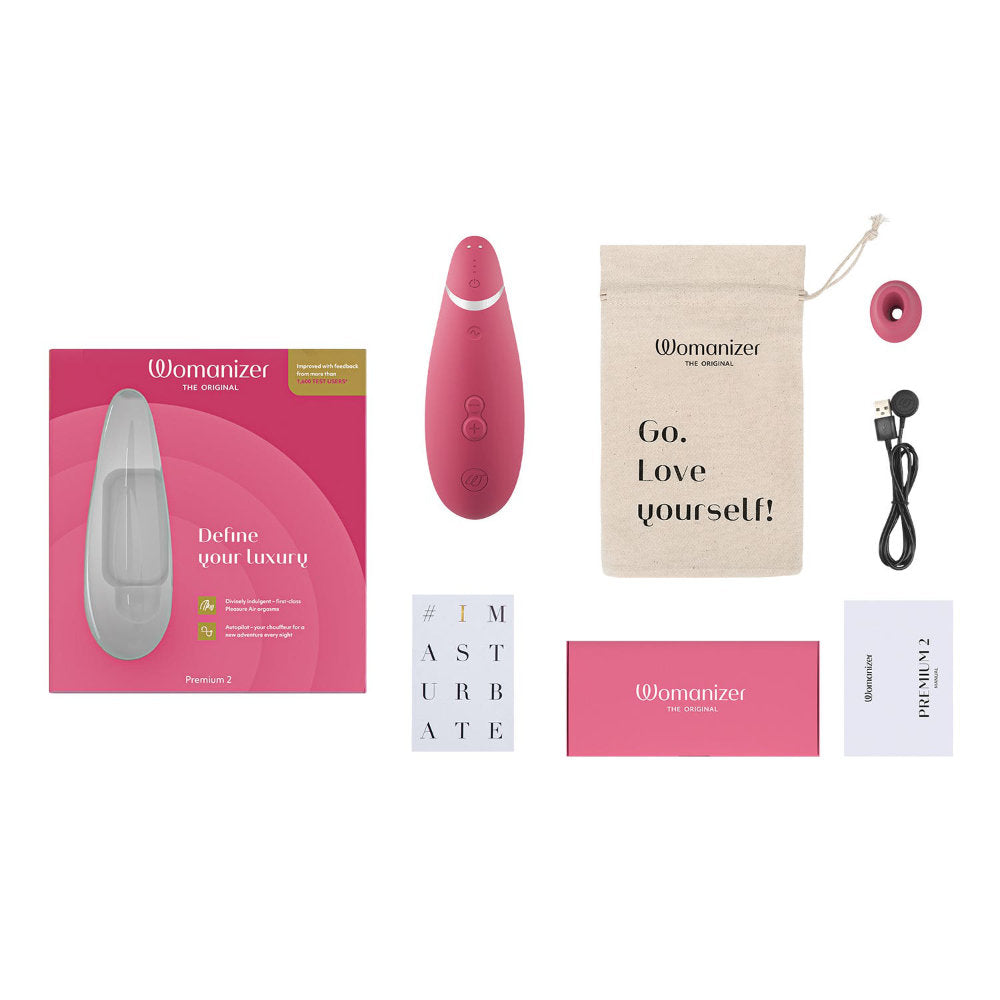 Womanizer Premium 2 - Raspberry