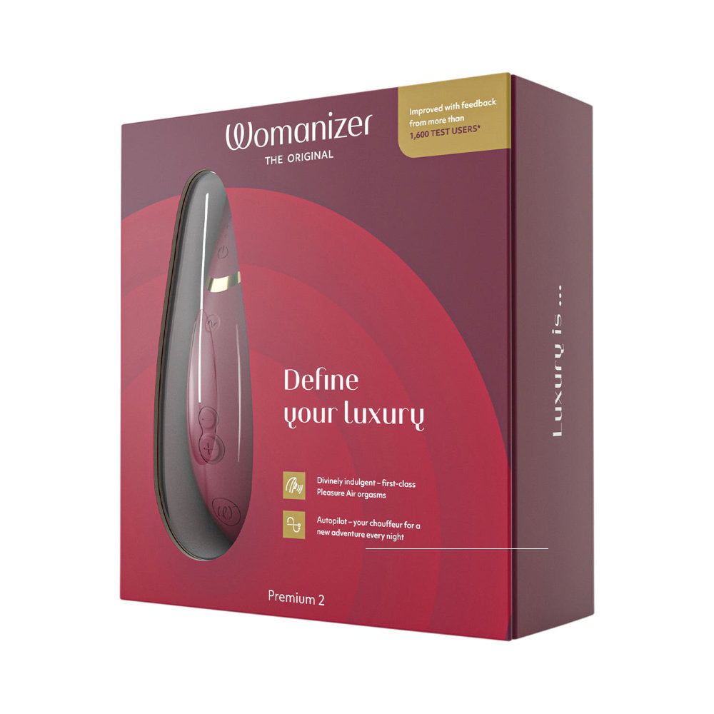 Womanizer Premium 2 - Bordeaux