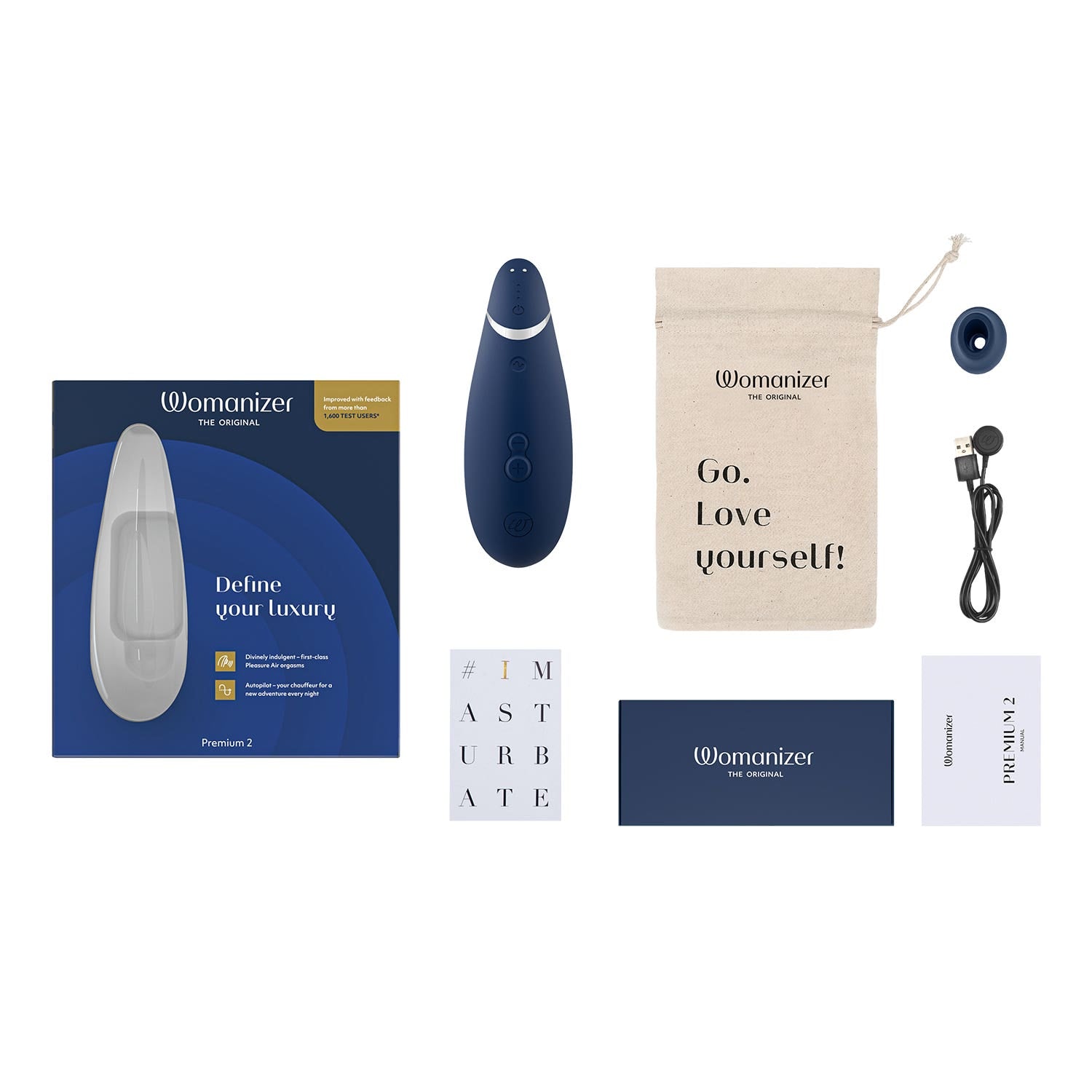 Womanizer Premium 2 - Beri Biru 