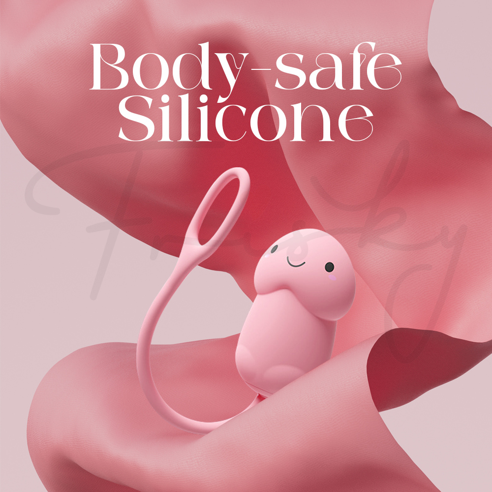 Cheeky Pop wearable vibrator made with body-safe silicone for safe and comfortable play.