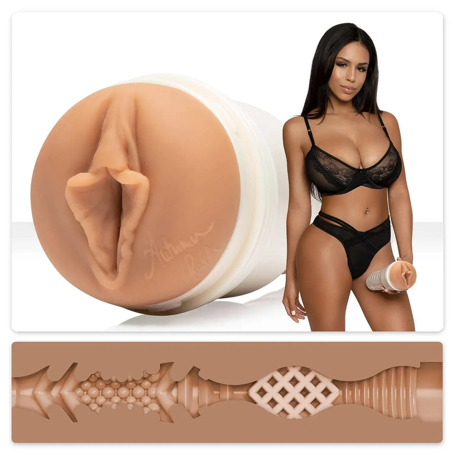 Fleshlight Girls - Autumn Falls Cream Texture Vagina Stroker - Frisky Business Adult Sex Toys Shop