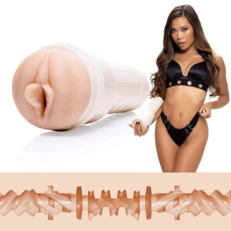 Fleshlight Girls - Vina Sky Exotica Texture Signature Vagina Stroker - Frisky Business Adult Sex Toys Shop