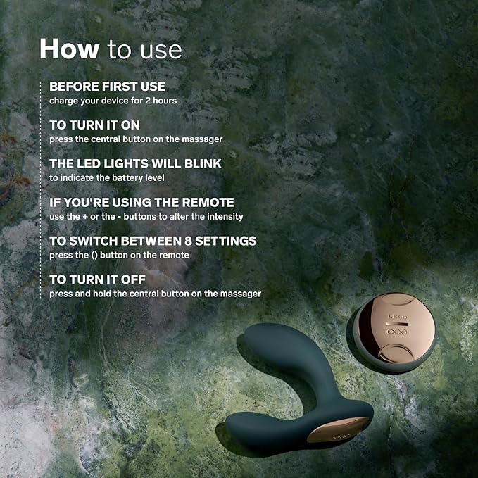 Lelo - Hugo 2 Remote-Controlled Prostate Massager -  Green