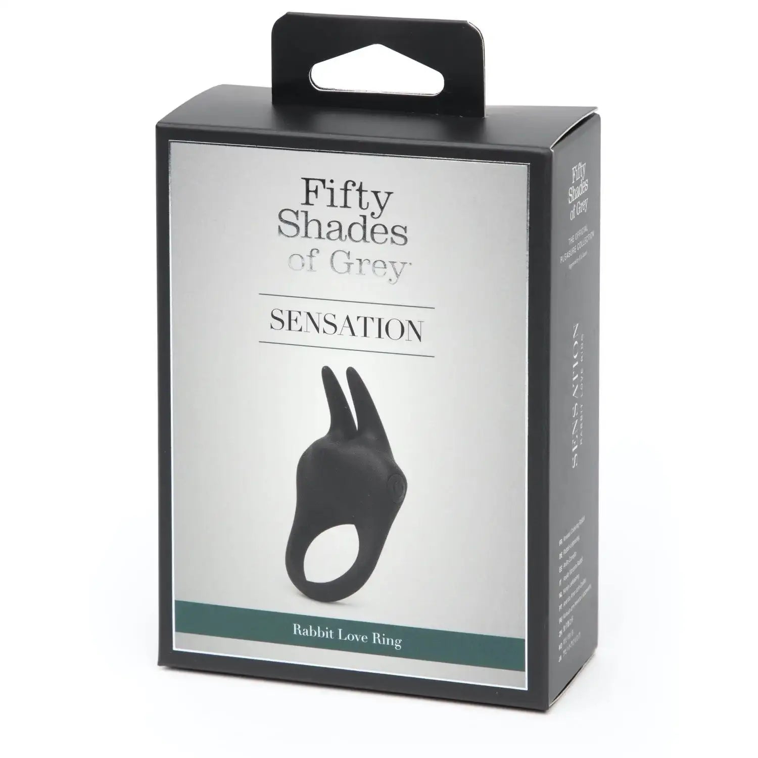 Fifty Shades Of Grey Sensation Vibrating Rabbit Cock Ring modern design premium silicone durable material Singapore
