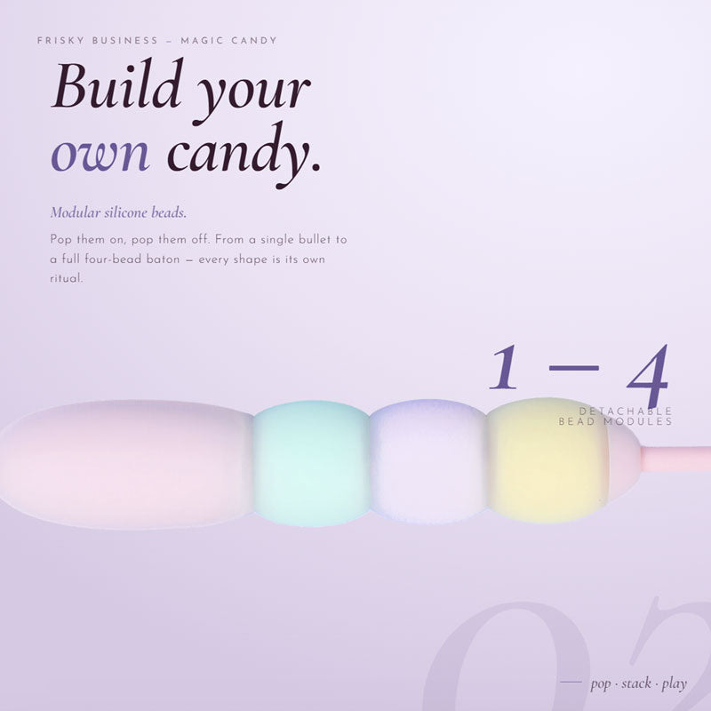 BeYourLover Magic Candy Modular Vibrating Egg with APP Control