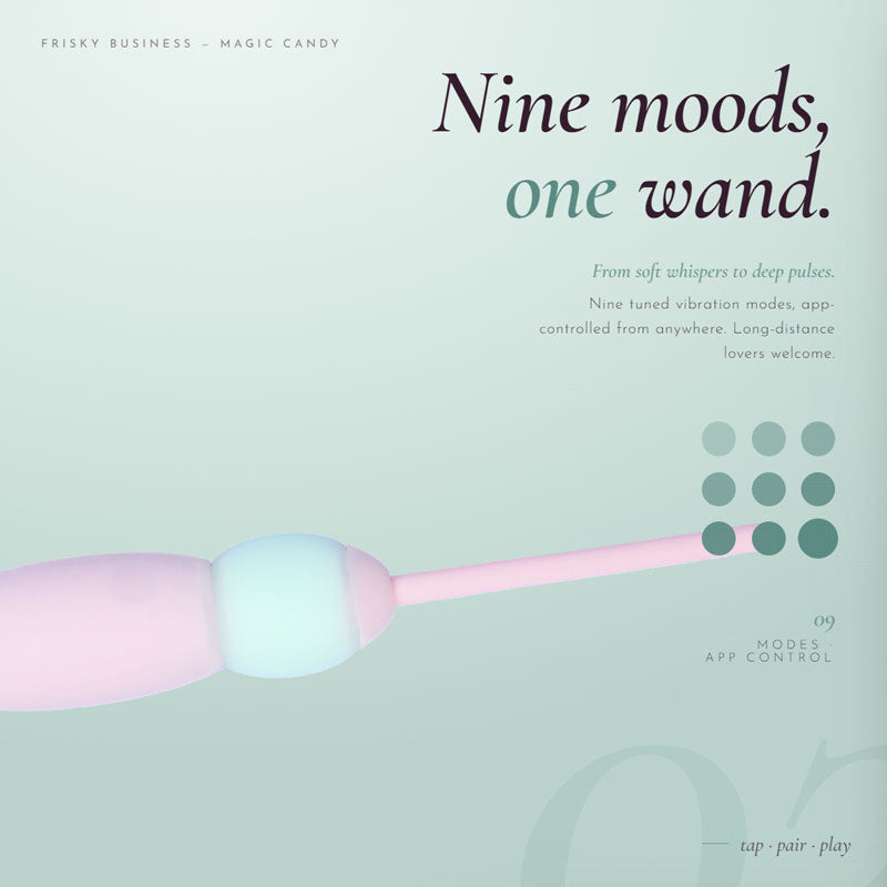 BeYourLover Magic Candy Modular Vibrating Egg with APP Control
