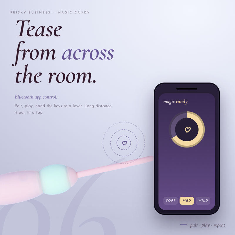 BeYourLover Magic Candy Modular Vibrating Egg with APP Control