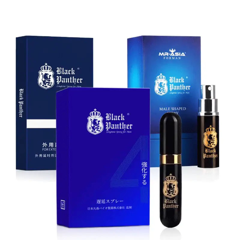 Black Panther Delay Spray - Frisky Business Adult Sex Toys Shop