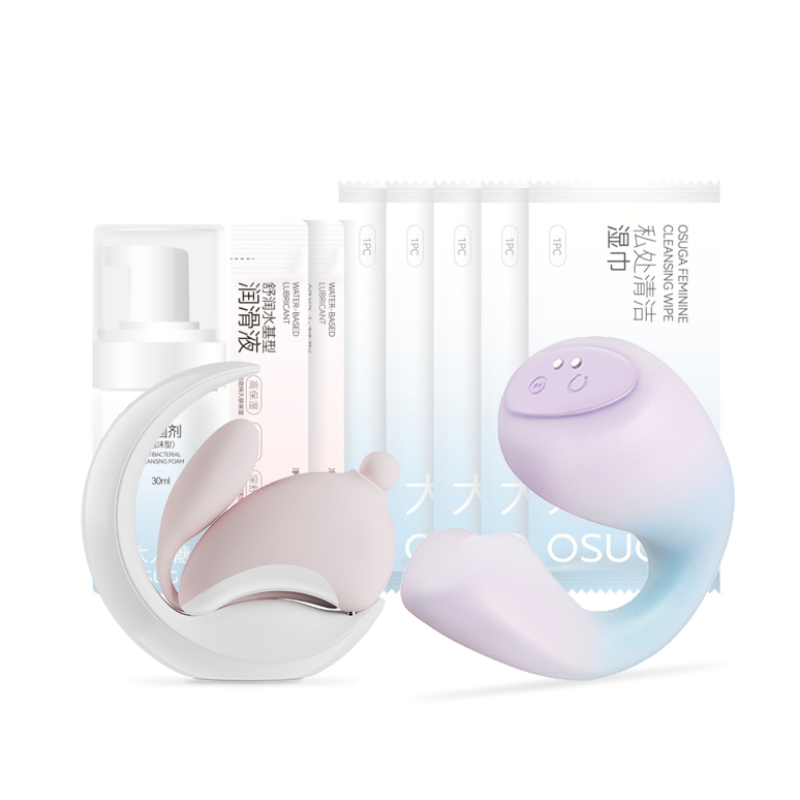 OSUGA Double Bliss Set — BunnyMoon + C-Tail + Intimate Care Pack