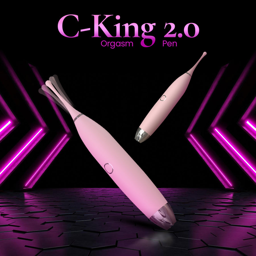 KISSTOY® C-King 2.0 Powerful Orgasm Pen Compact Design for Targeted Stimulation Singapore
