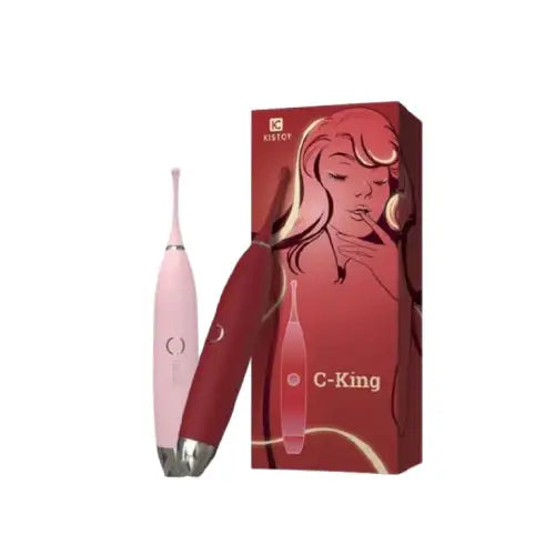 KISSTOY® C-King Vibrating Orgasm Pen Compact Design Rechargeable Vibrator Singapore