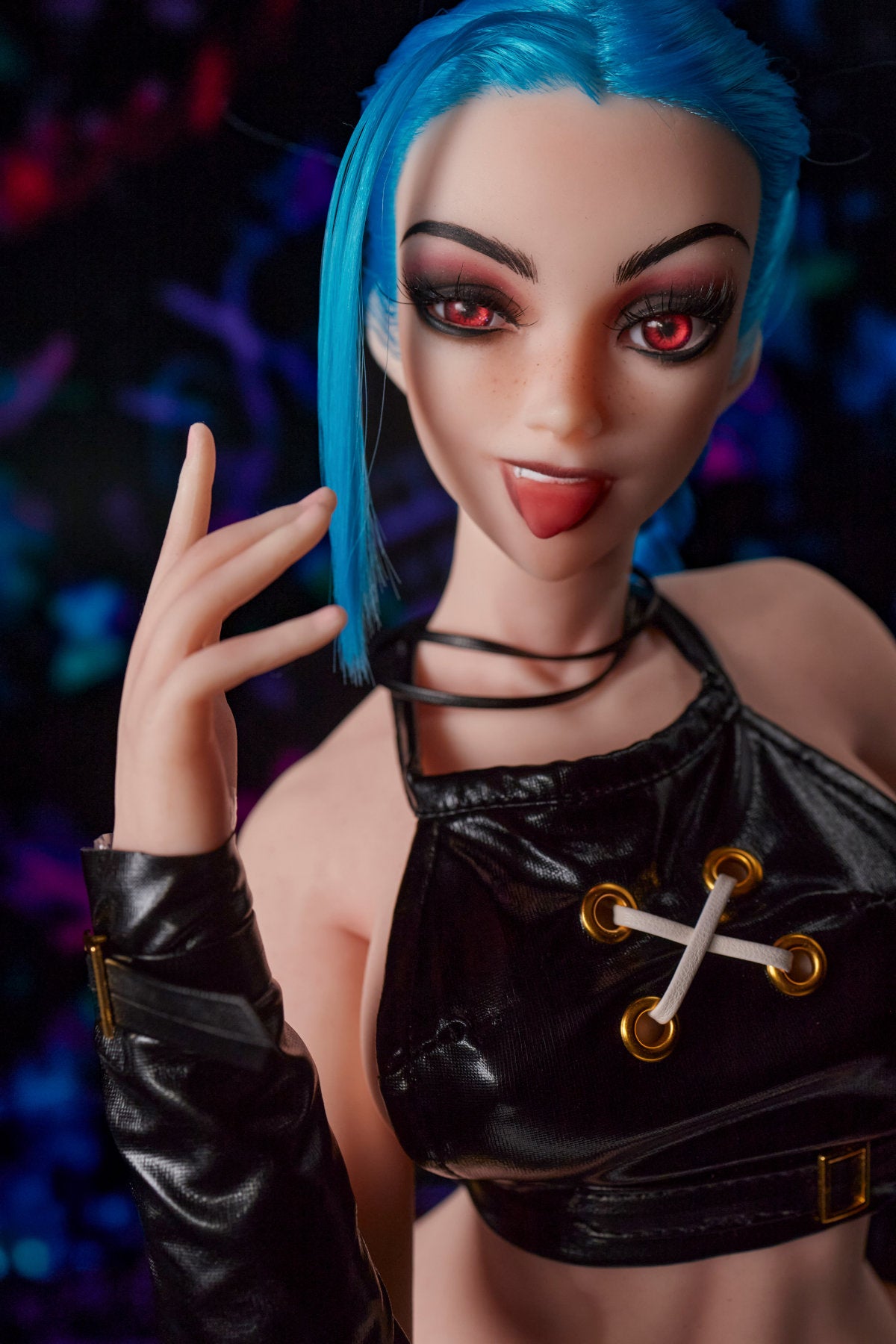 CLIMAX DOLL Mini Si70cm MO Silicone - Jetta (Cinnamon)