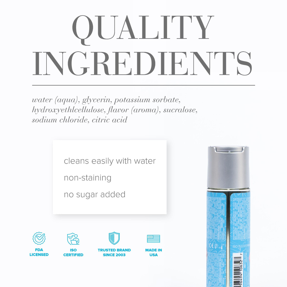 System Jo - Candy Shop H2O Bubblegum EDIBLE Water-Based Lubricant 60ml