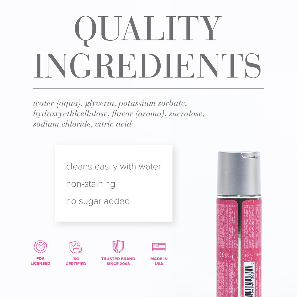 System Jo - Candy Shop H2O Cotton Candy EDIBLE Water-Based Lubricant 60ml
