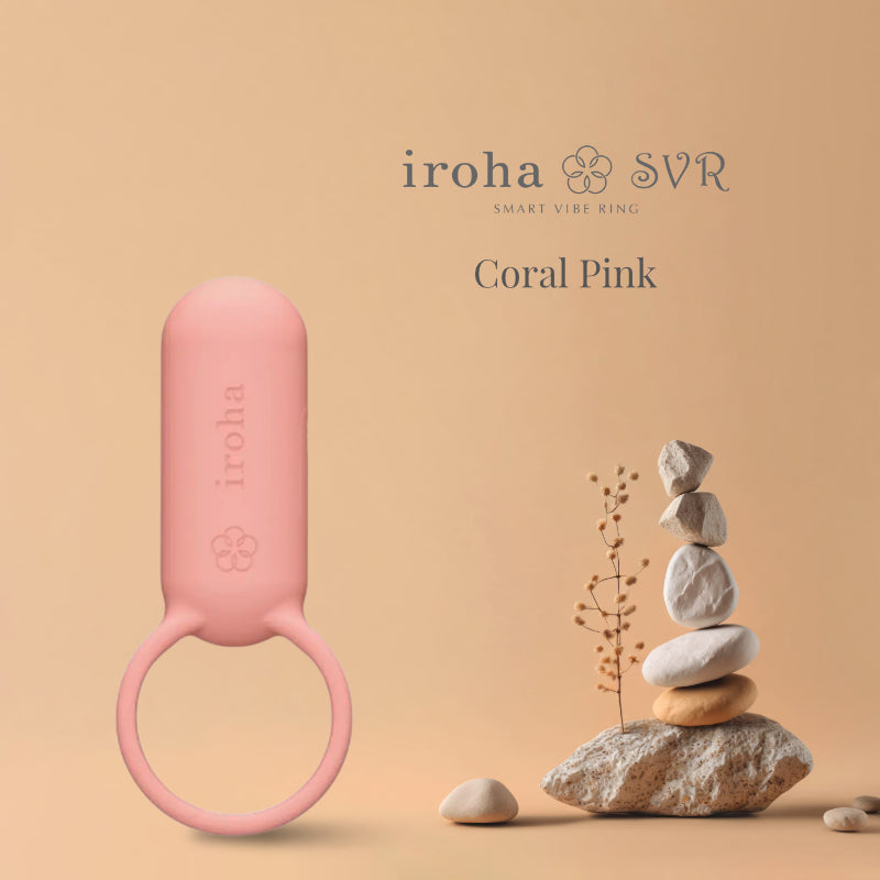 Iroha - SVR Vibrating Cock Ring Coral Pink/Very Peri