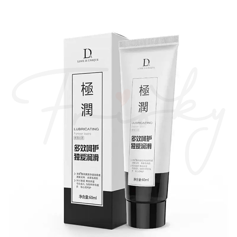 Lubricant tubes from the Crystal Kiss set shown side by side on a white background