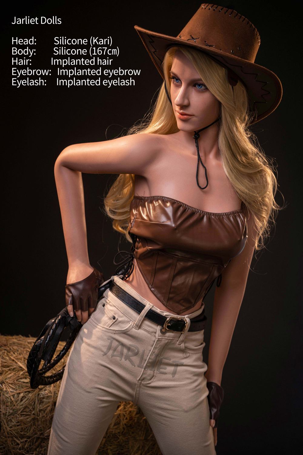 Jarliet Doll 167 cm B Silicone - Kari