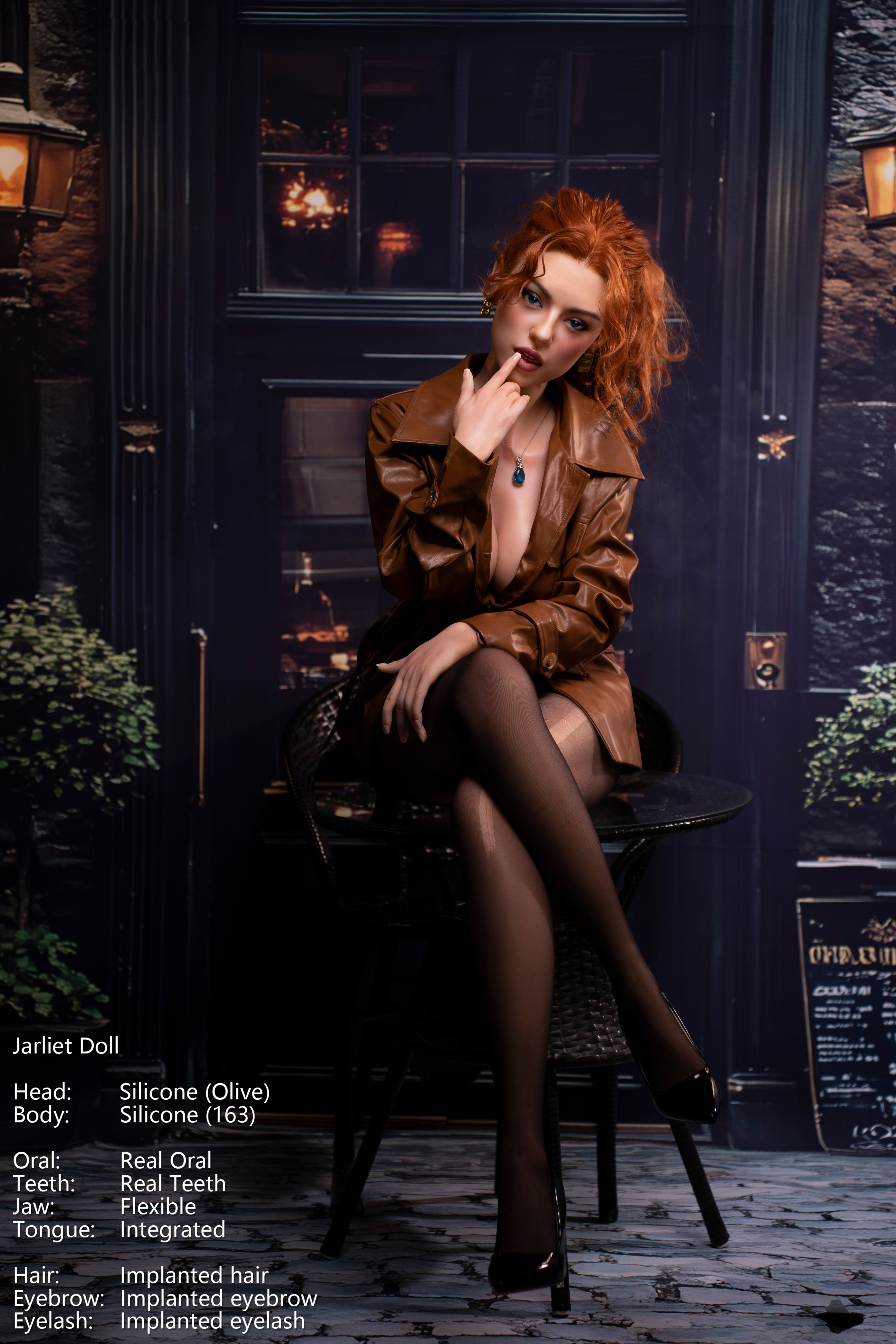 Jarliet Doll 163 cm D Silicone - Olive