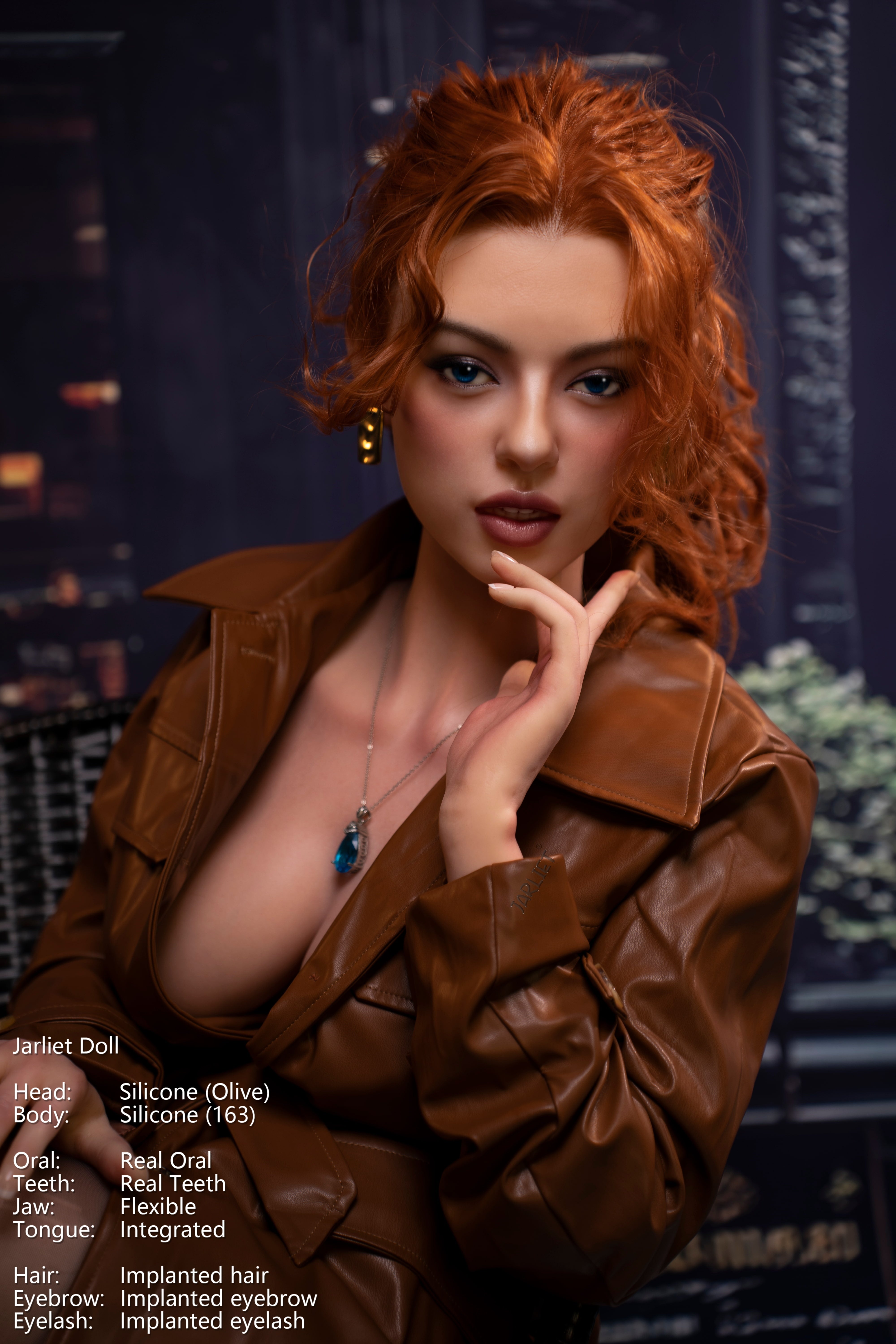 Jarliet Doll 163 cm D Silicone - Olive